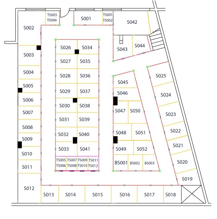 plano de trasteros en alquiler